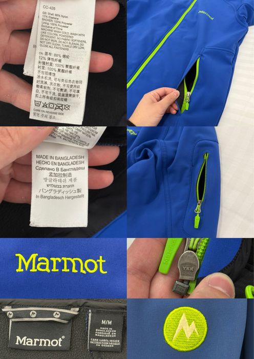 Softshell MARMOT (M barbat) Outdoor jacheta vant windstopper munte