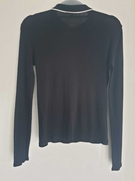 Дамска блуза с яка тип поло Massimo Dutti