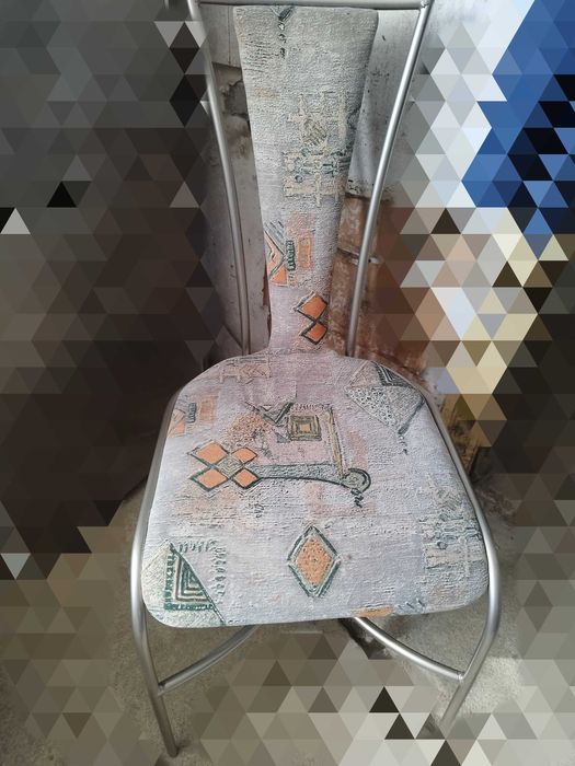 Стъклен маса ф.110см