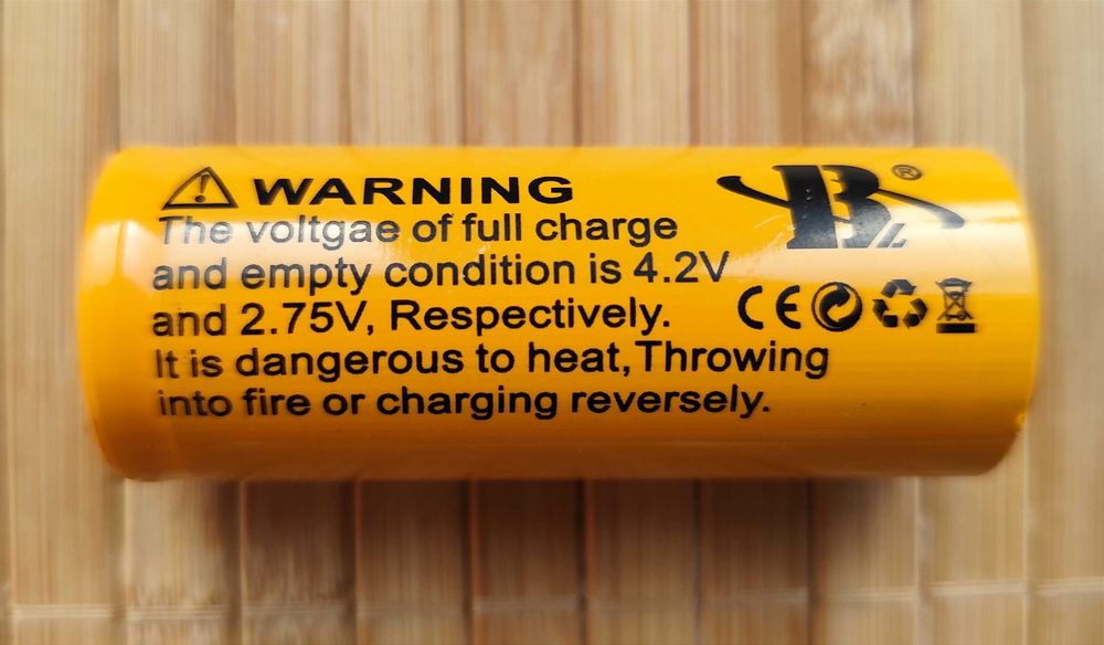 Акумулаторна Li-ion BL26650 3.7V 6800mAh