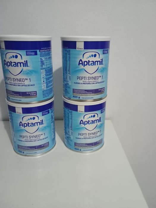 Lapte praf Nan și Aptamil