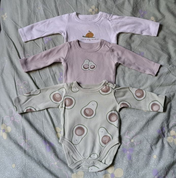 Set 3 body-uri bebeluși Cool Club