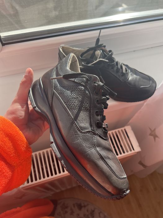 papuci din piele made in italy