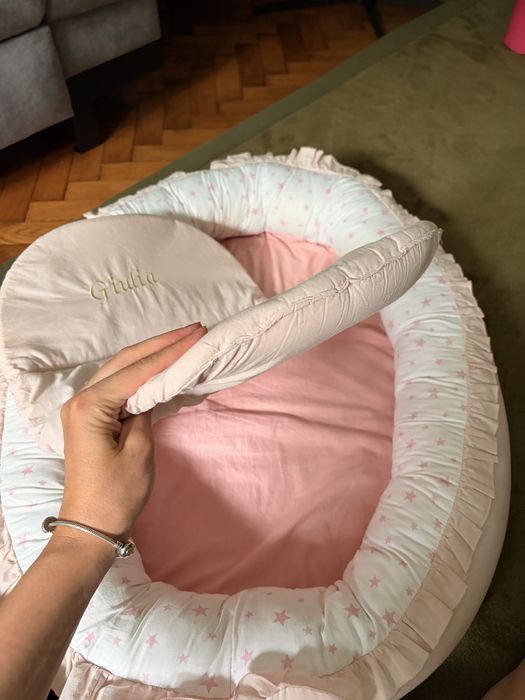 Vand babynest roz
