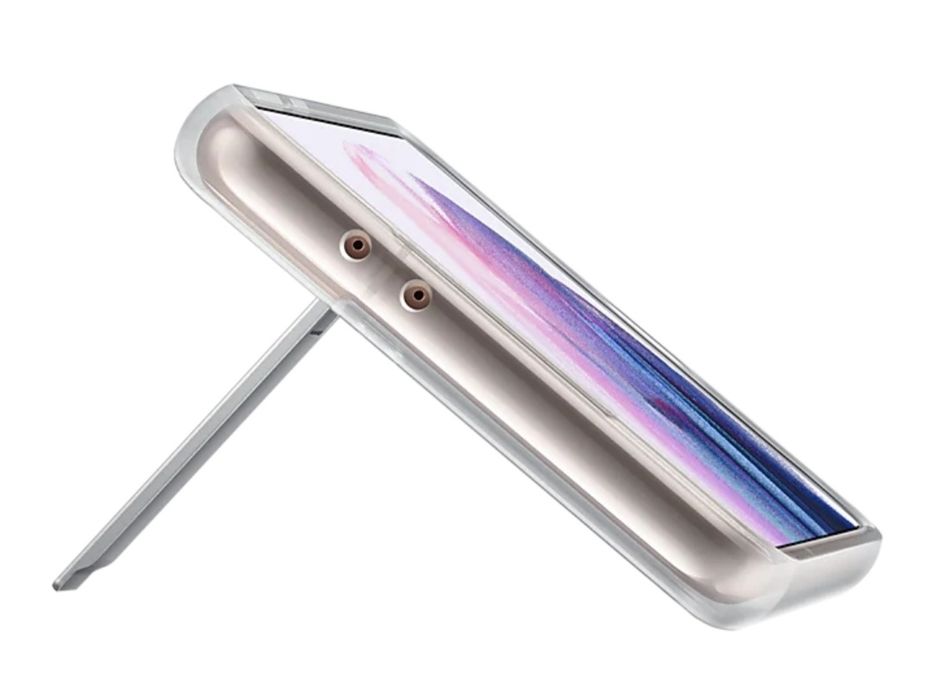 Husa originala Samsung Clear Standing Cover S21+ S21 Plus 5G G996