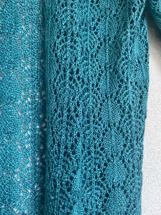 Cardigan turcoaz, masura S/M, nou