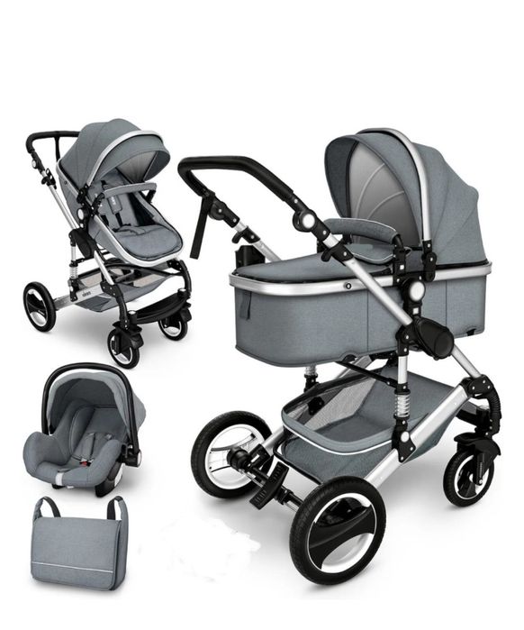 Коляска с автокреслом