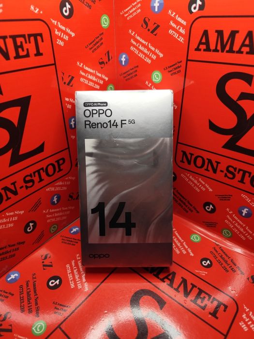Oppo Reno14 F 5G Amanet SZ Non Stop
