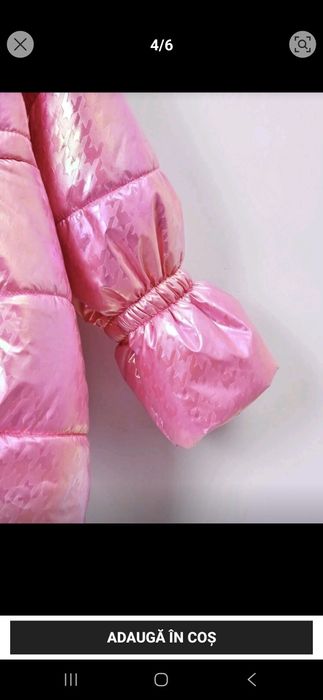 Geaca 4 ani roz fete