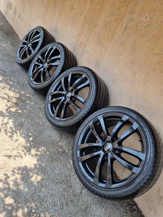 Set jante R18 Originale  Seat 5x112 , compatibile Audi , Volkswagen, Mercedes , Skoda , anvelope de vară 225/40/18