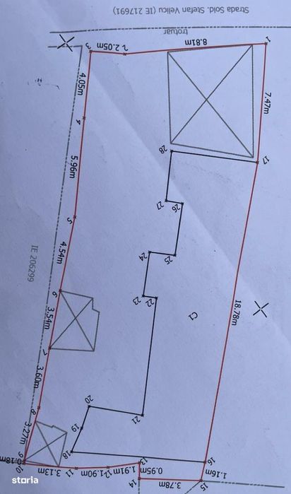 Baicului | Teren cu casa demolabila