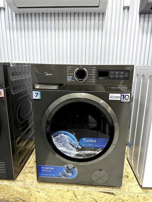 Стиральная машина Midea MF01712BS40/T‑C. Официальный Дилер + Доставка!
