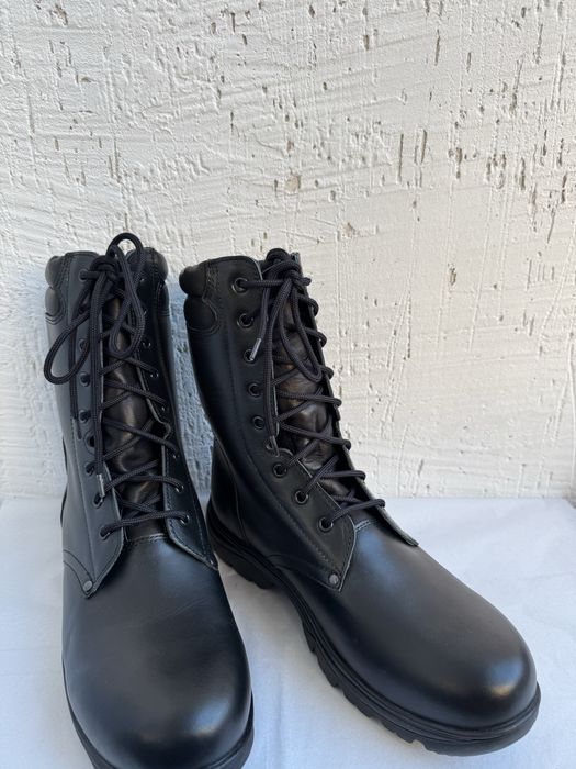 Берцы военные кожаные