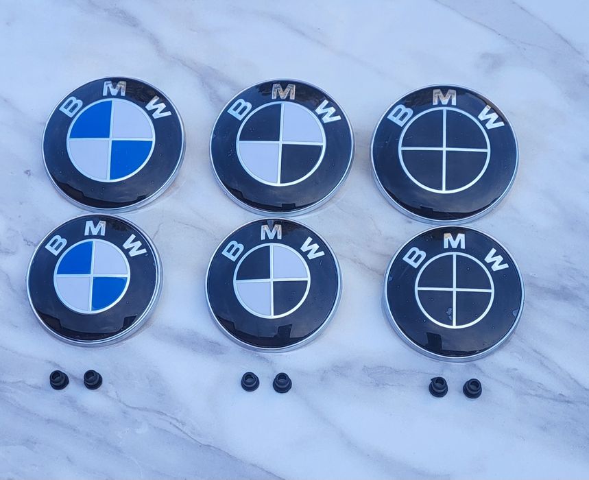 Емблема За БМВ С Подарък Тапи За Монтаж / BMW Емблеми За Всички Модели