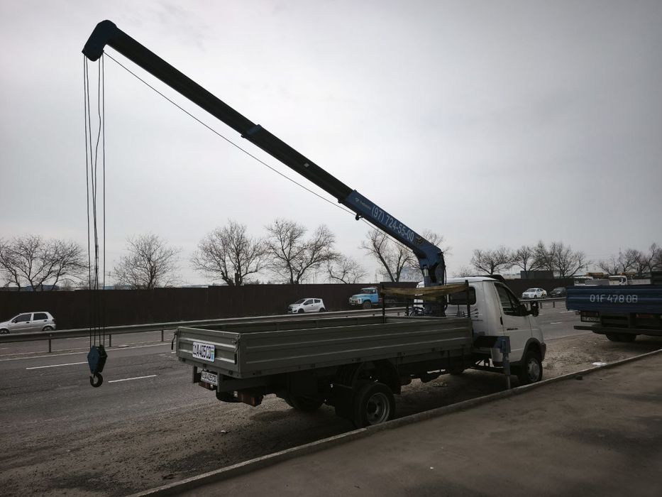 Услуги манипулятора. Манипулятор хизмати. Газель манипулятор