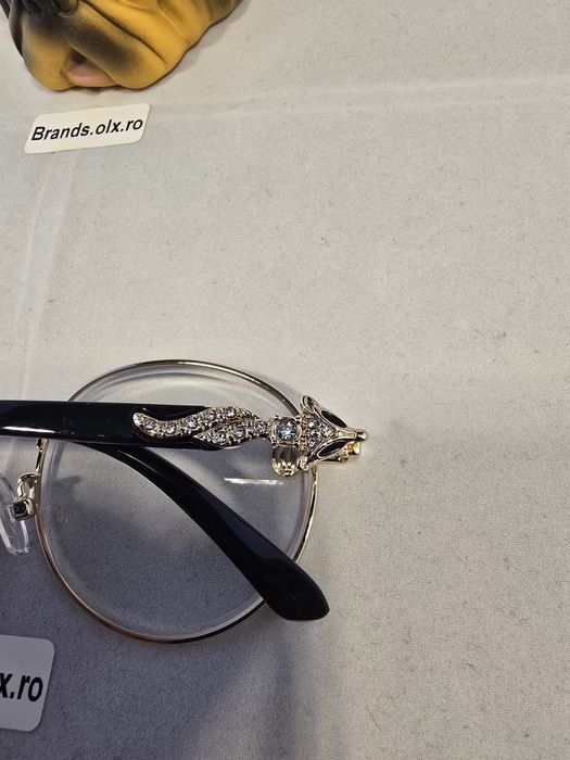 Ochelari de soare Cartier Round Transparent,  made in Italy