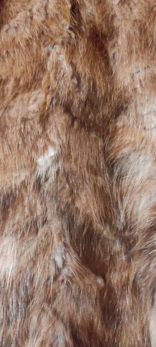 Палтенце от естествен косъм