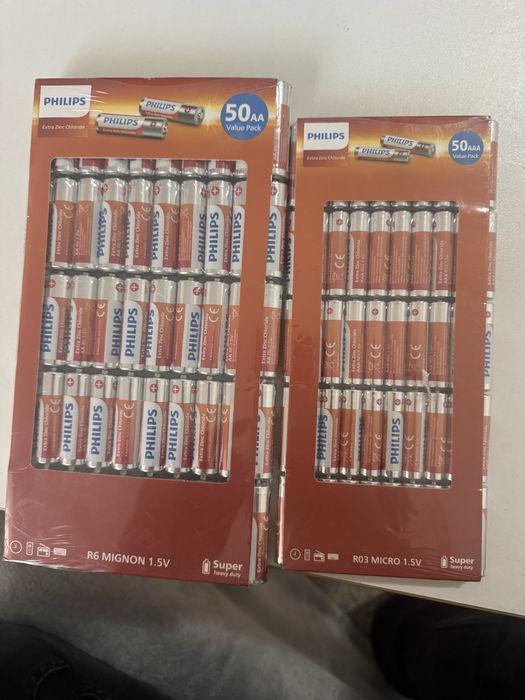 Baterii Philips AA si AAA