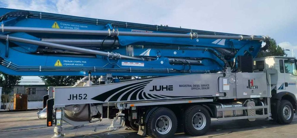 Автобетононасос Howo Jiuhe JH52 а шасси HOWO TX (52 метр)