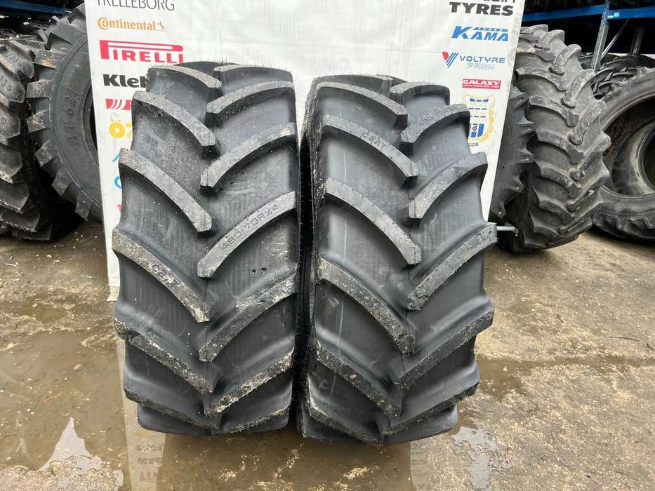 480/70 R24 Anvelope noi Radiale de tractor cu garantie John Deere