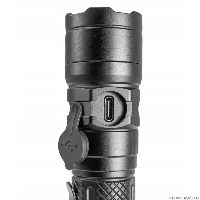 Lanterna din aluminiu, pentru iluminat, 1300 Lm, 4000 Mah, Verke