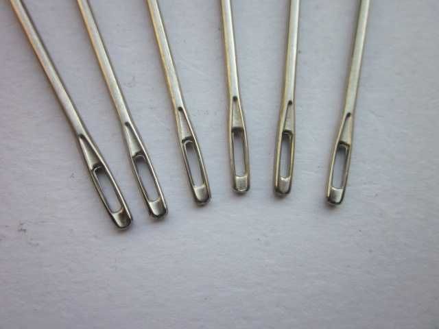 Тапицерски игли за твърди материали и кожа  с триъгълно здраво острие.