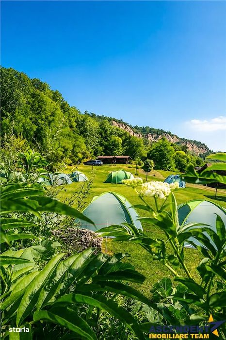 Transilvania Camping, domeniu de 14.400mp,Sanmarghita de Mures:2cladir