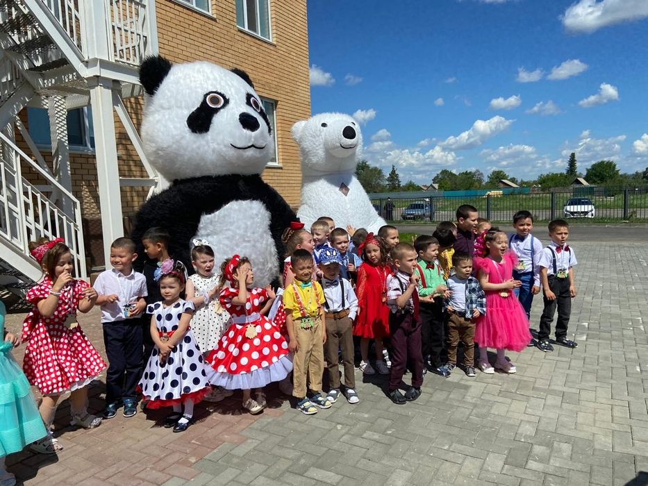 Мишка Умка, Панда  Ростовые герои