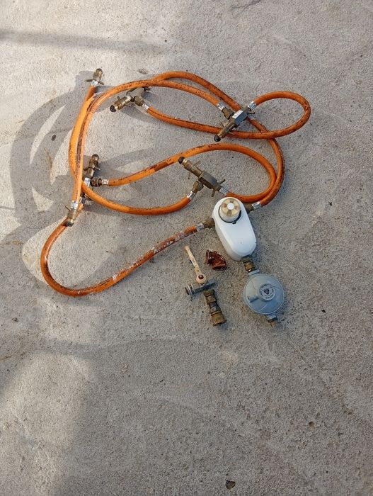 Centralina  + regulator presiune gaz