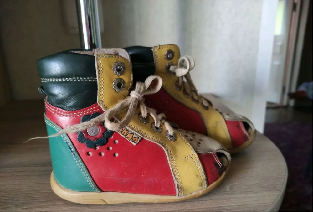 Ортопедические ботинки 22р