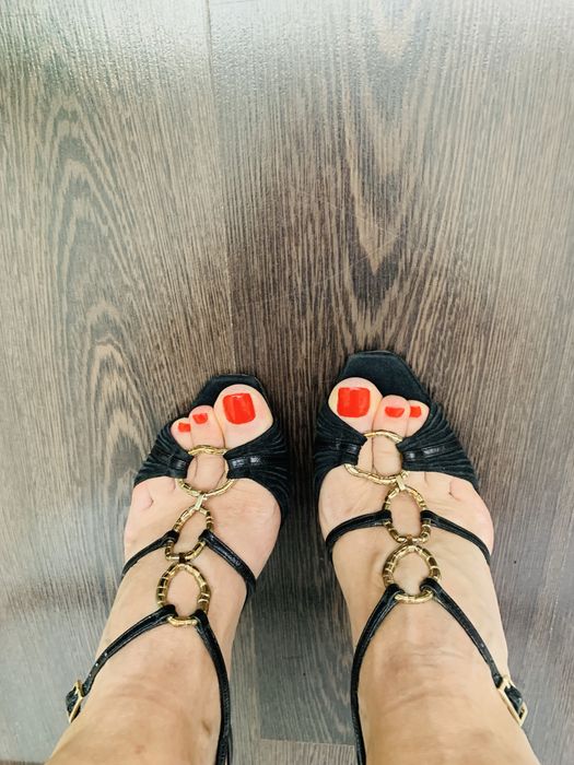 Sandale piele naturala Jimmy Choo originale, M 39