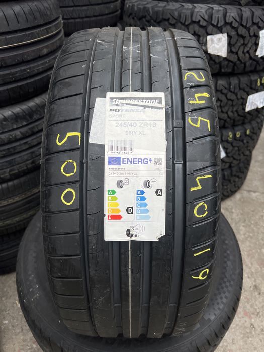 245 40 19 Bridgestone Potenza Sport / Vulcanizare Non Stop