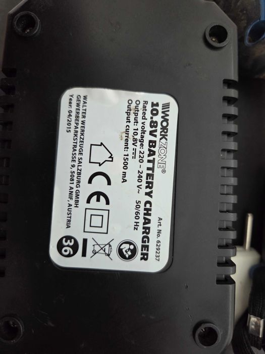 Filetanta Bormasina Masina de gaurit și înșurubat cu acumulator Workzone 10,8V Li-Ion