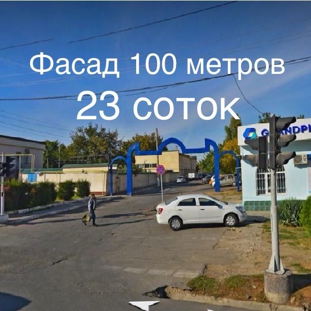 Вдоль дороги 23 соток фасад 100 метр! Арча куча Неотложка Фозилтепа