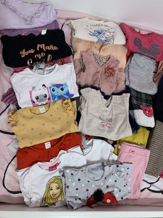 Огромен лот с дрешки за момиче 86/92см