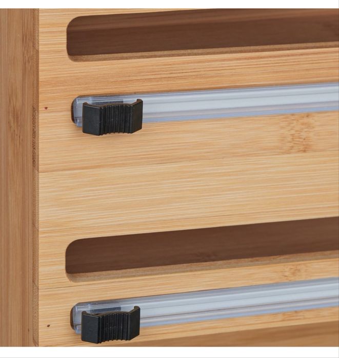 Suport de bucatarie cu taietor pentru folii