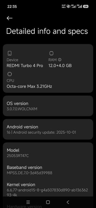 Redmi Turbo 4 Pro