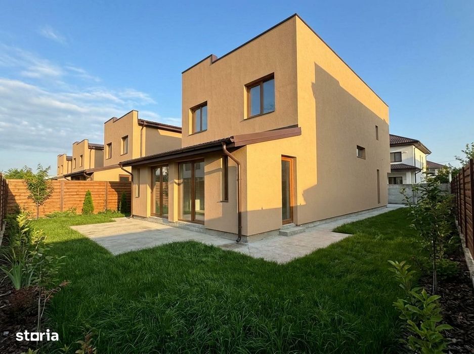 Casa individuala, 5 camere, terasa acoperita, teren 320mp