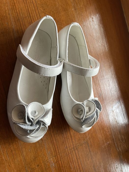 Детское нарядное платье и туфли