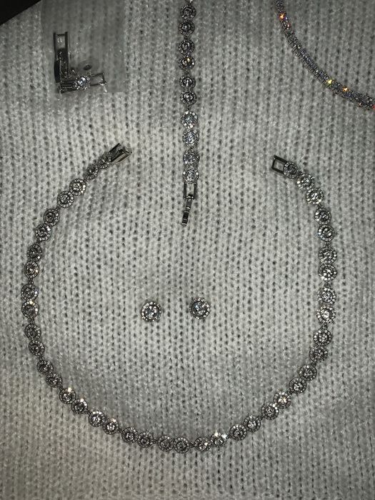 Set colier, brățară și cercei+colier gratis Mayheath