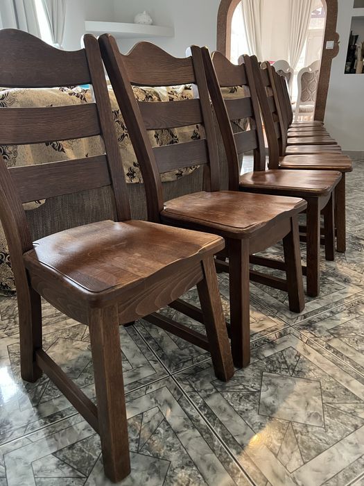 Vand set scaune lemn masiv stejar