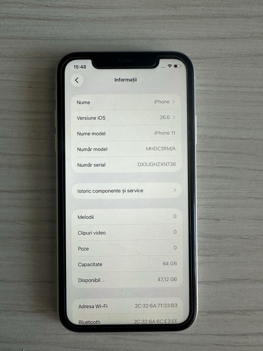 Iphone 11 Alb 64GB