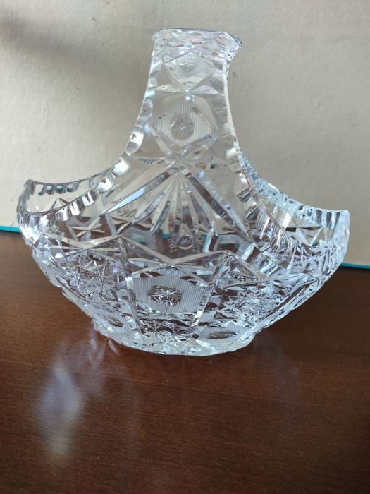 Fructieră din cristal