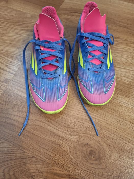 Ghete fotbal adidas F50 league copii