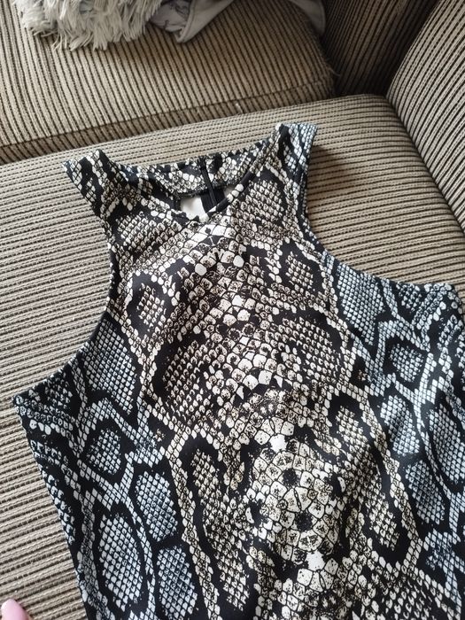 Рокля Laleto в змийска шарка