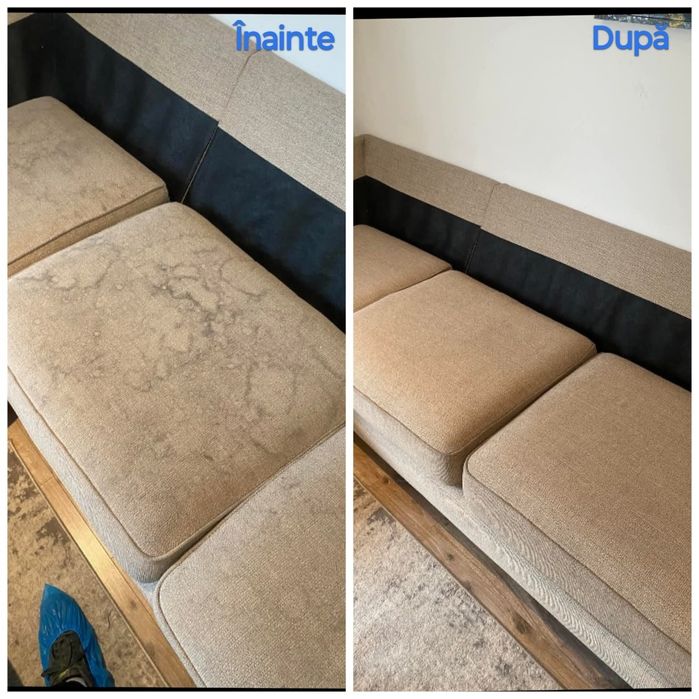 Curatare si igienizare profesională cu abur Canapele, Saltele, Scaune