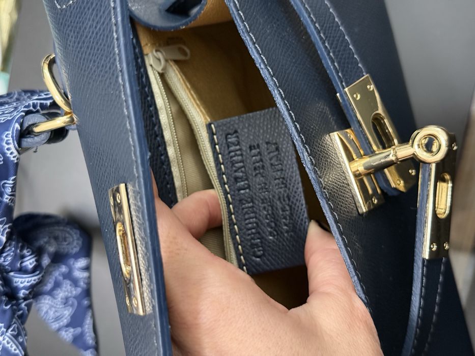 Кожаная сумка