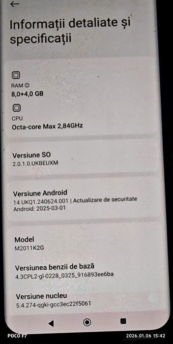 Xiaomi mi 11 5g folosit