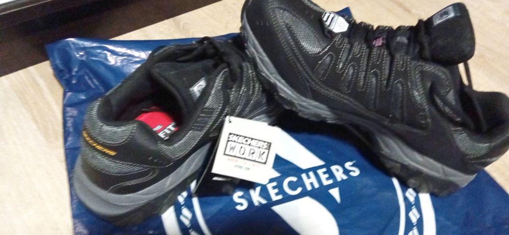 Skechers relaxed fit steel toe-mărimea 47