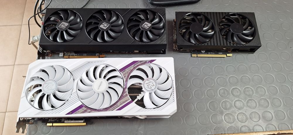 Продавам видеокарти за ремонт или части|RX7900XT;RTX3060TI